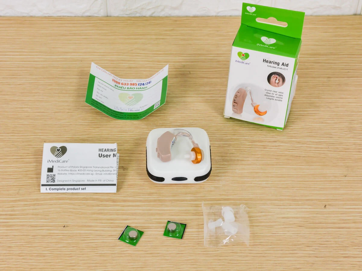 Máy trợ thính đeo tai iMediCare iHA-C1