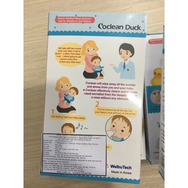 Máy hút mũi điện tử Co-Clean Duck CODK-100