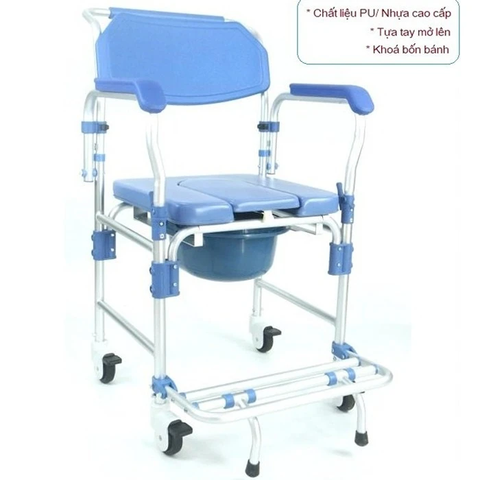 Ghế bô vệ sinh khung hợp kim nhôm Lucass GX-200